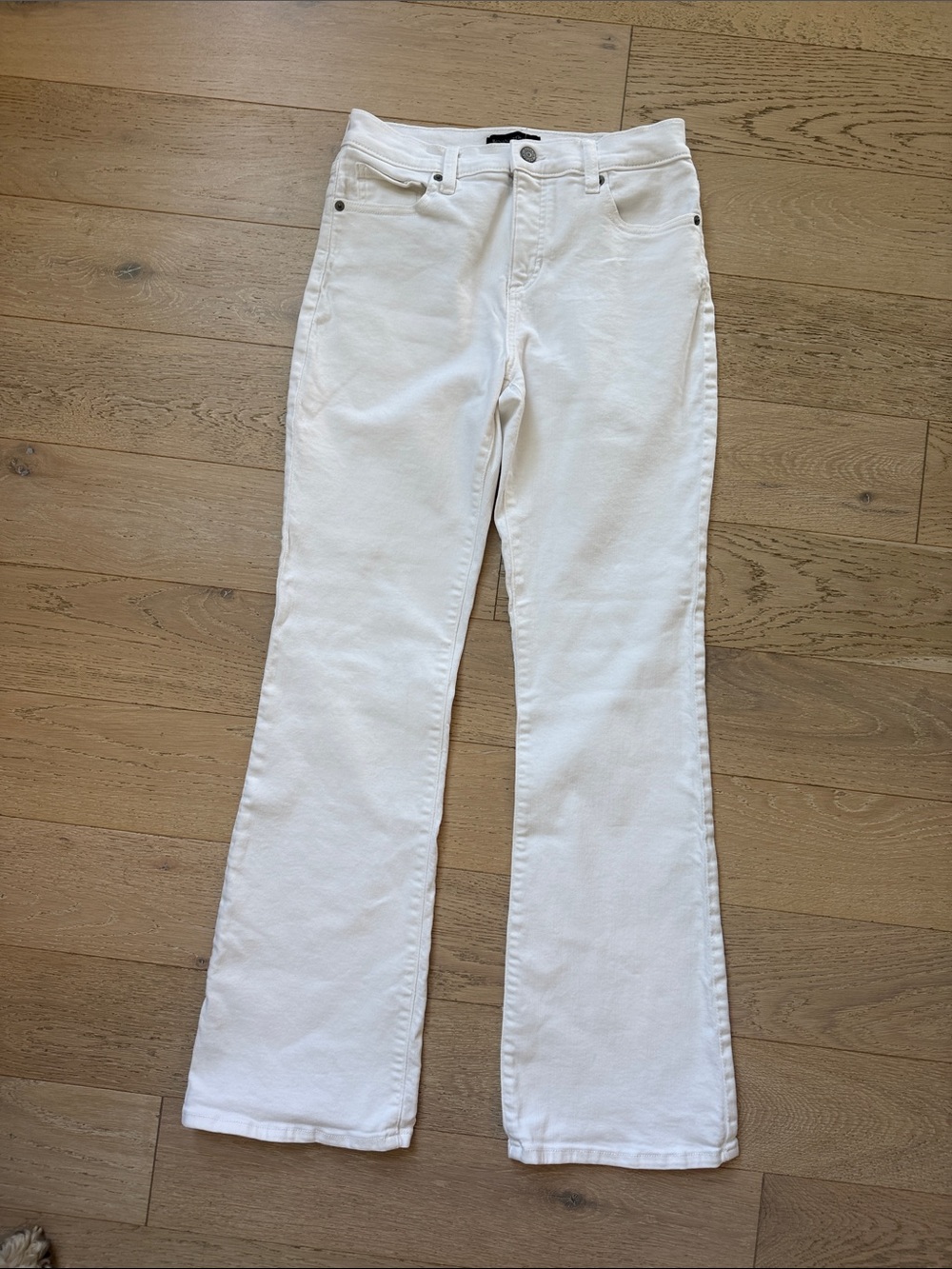 Banana Republic Factory White Women’s Flare Jeans